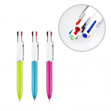 Veola Tri-Color Ball Pen